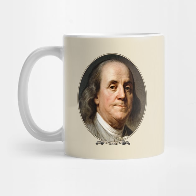 Benjamin Franklin Portrait Fanart by NeilGlover